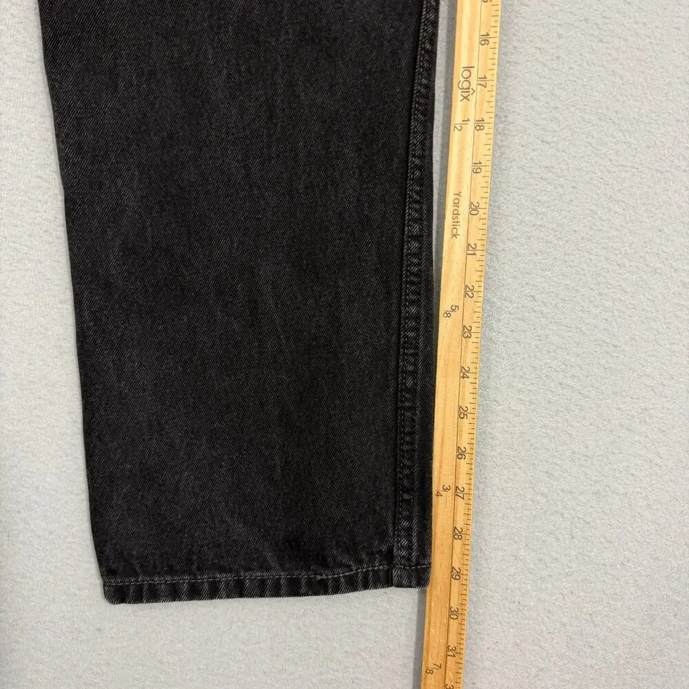 Vintage Levis 550 Relaxed Fit Jeans Men's 34x30 Black Denim y2k 2007 Western